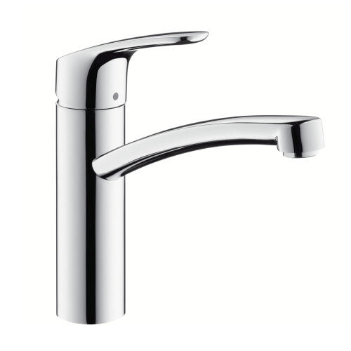 Virtuves izlietnes maisītājs Focus M41 160 1jet, stainless steel optic - Image 1