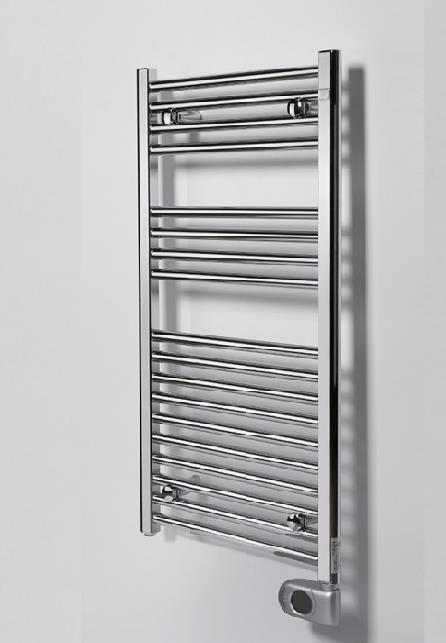 Elektriskais dvieļu žāvētājs Aura, 906x500 mm, hroms - Image 1