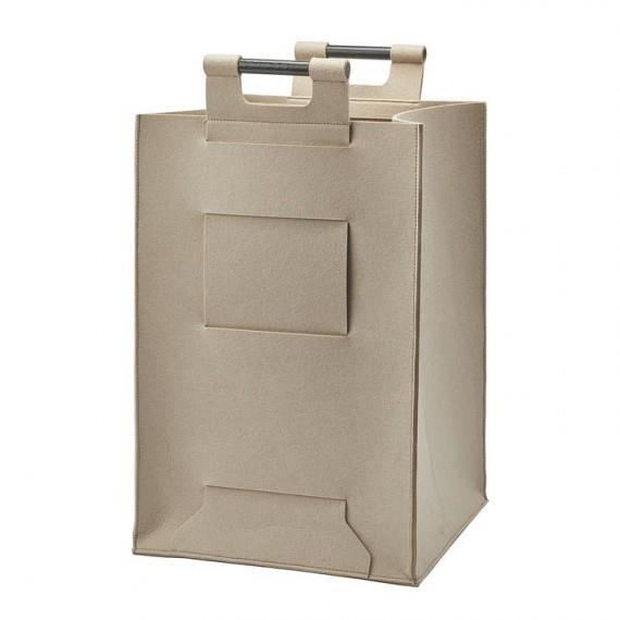 Veļas kaste Luz, 99l, beige - Image 1