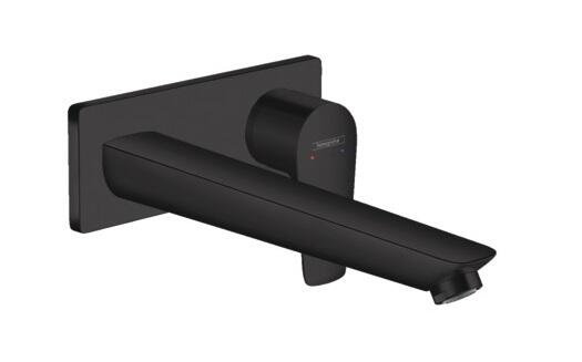 Iebūvējamā izlietnes maisītāja Talis E virsapmetuma daļa, 2 caurumu, iztece 225 mm, no sienas, matēt - Image 1