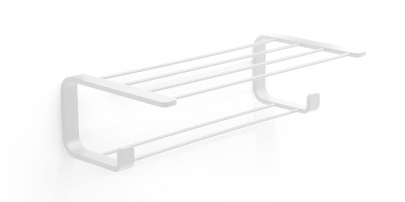 Plaukts dvieļiem Outline, 500 x 260 x140 mm, balts - Image 1