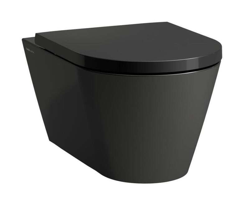 Pods Kartell Rimless NEW, stiprināms pie sienas, 370x545 mm, matēts melns - Image 1