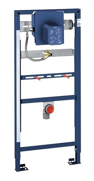 Iebūvējams rāmis pisuāram Rapid SL, 500x100 mm, h=1130mm, ar Rapido U skalošanas mehānismu - Image 1