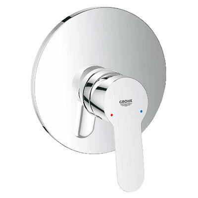 Iebūvējamais dušas maisītājs BauEdge, d=163 mm, hroms - Image 1