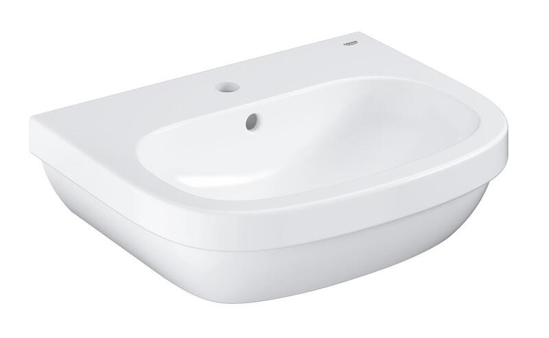 Izlietne EuroCeramic, 550x450 mm, balta - Image 1