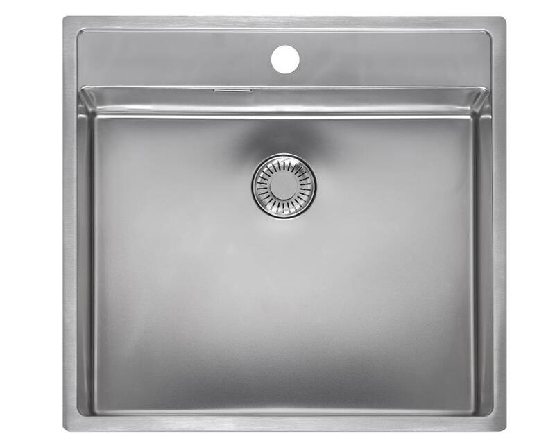 Virtuves izlietne New York 50x40 Tapwing (L), viena bļoda, 540x440 mm - Image 1