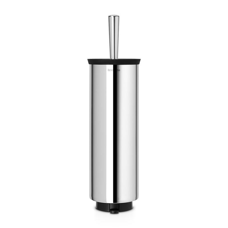 Tualetes poda birste un turētājs Profile, brilliant steel - Image 1