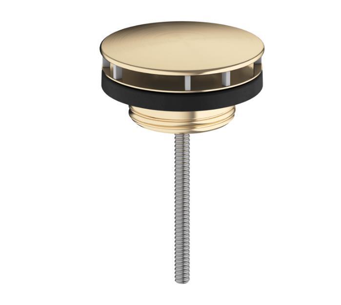 Izplūdes dekoratīvais vāciņš, brushed bronze - Image 1
