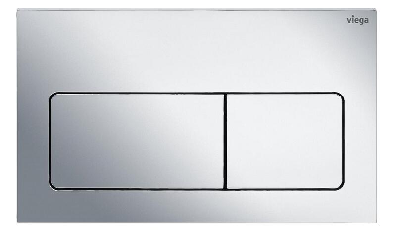 Taustiņš Visign for Life 5, 220x130 mm, hroms - Image 1