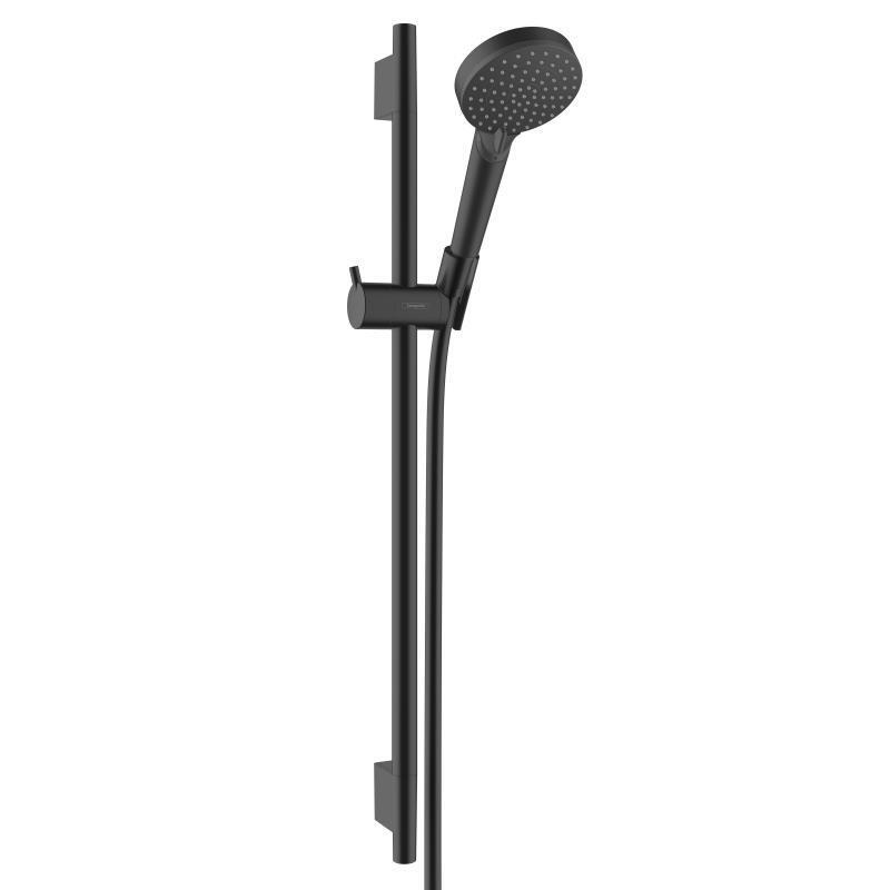 Rokas dušas komplekts Vernis Blend Vario 100 II, 650 mm, 1600 mm, matēts melns - Image 1