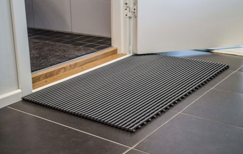 Paklājs-kājslauķis Seifti 600x400, melns - Image 1