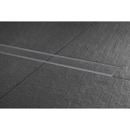 Traps EasyDrain ar horizontālo atloku,Tile/Zero, L=600 mm, h=67 mm - Image 1