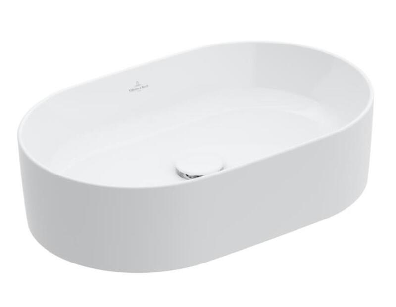 Izlietne Collaro, 560x360 mm, slīpēta apakša, balta TitanCeram - Image 1