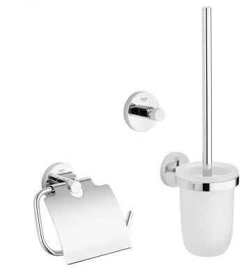 Aksesuāru komplekts Essentials New City 3-in-1, hroms - Image 1