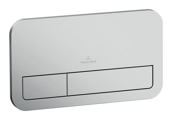 Taustiņš ViConnect E200, 253x145 mm, matēts hroms - Image 1