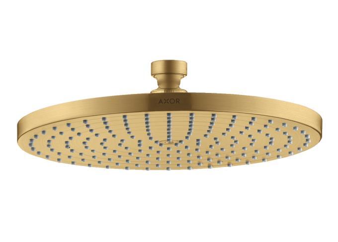 Dušas galva 240 1jet, d=240 mm, brushed gold optic - Image 1