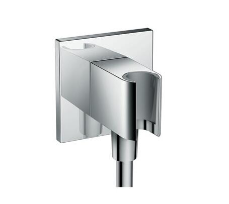 Dušas izvads ar dušas galvas turētāju ShowerSolutions Porter Square, hroms - Image 1