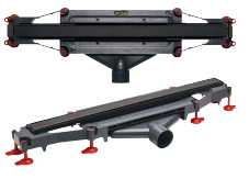 Dušas kanāls Slim, 500 mm, matēts melns - Image 1