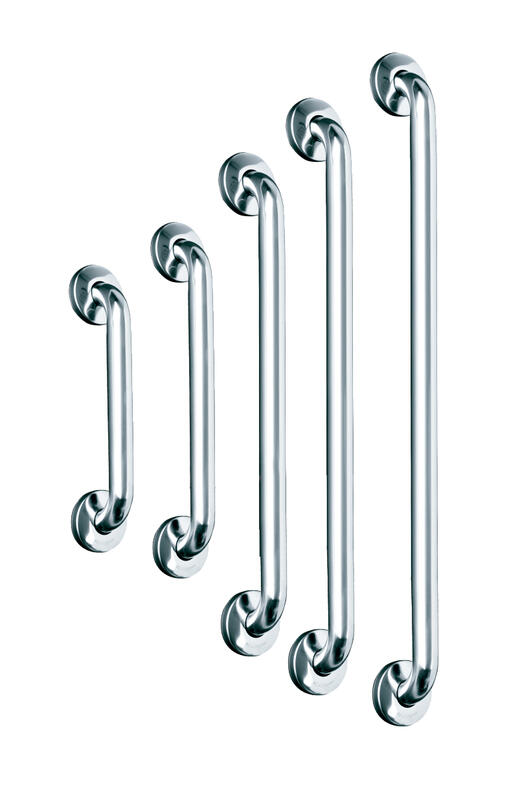 Atbalsta rokturis Medinox, 387 mm, matēts nerūsējošais tērauds AISI 304 ## - Image 1