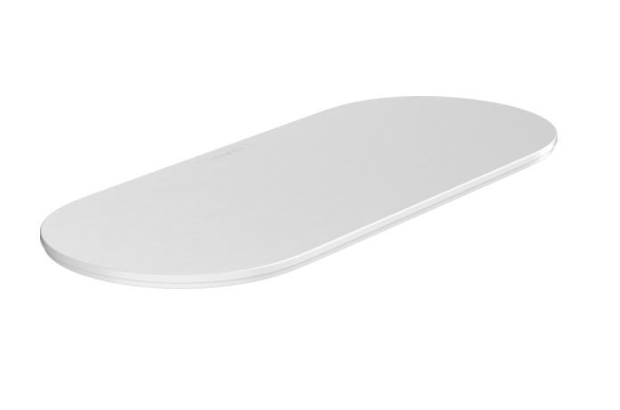 Vāciņš piederumu trauciņam Wallstoris, matēts balts - Image 1