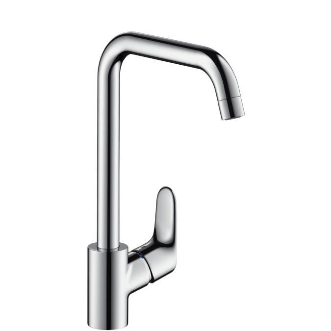 Virtuves izlietnes maisītājs Focus M41 260 1jet, stainless steel optic - Image 1
