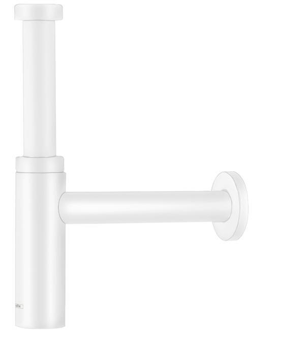 Izlietnes sifons Flowstar S, 1¼ x 32 mm, misiņš, matēts balts - Image 1