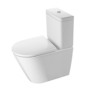 Komplekts- pods D-Neo Rimless ar skalojamo kasti 6/3 l un vāku QR/SC, balts - Image 1