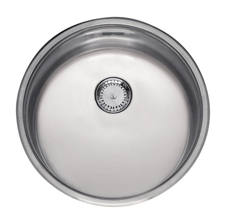 Virtuves izlietne R18 390 Comfort OKG (R), viena bļoda, d=440 mm /kastē/ - Image 1