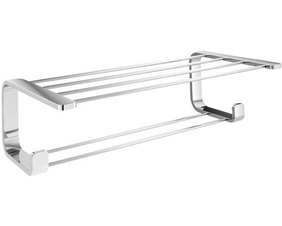 Plaukts dvieļiem Outline, 500 x 260 x140 mm, hroms - Image 1
