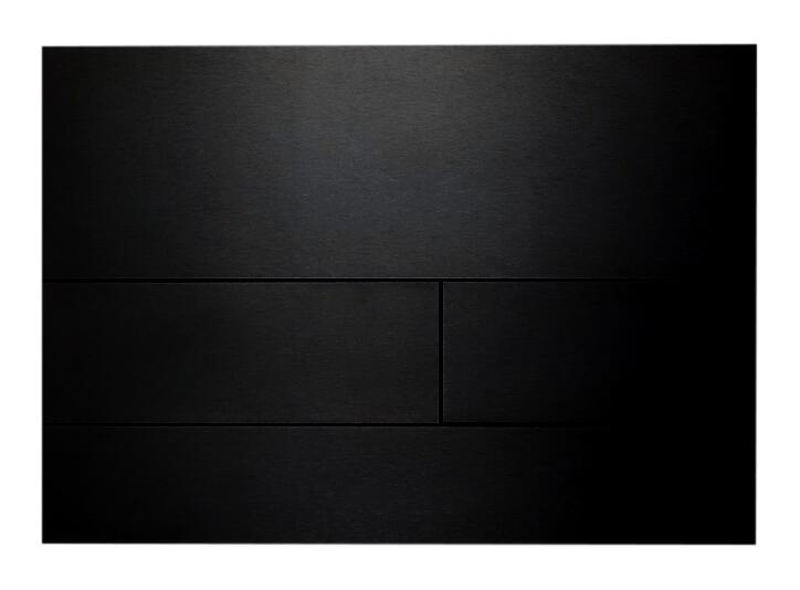 Taustiņš TECEsquare duo, 220x150 mm, matēts melns - Image 1