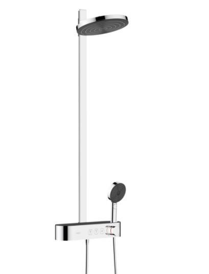 Dušas sistēma Pulsify 260 2 jet ar termostatu ShowerTablet Select 400, hroms - Image 1