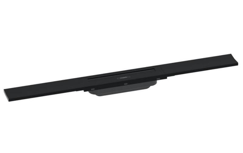 Dušas kanāls RainDrain Flex, 700 mm, griežams, matēts melns - Image 1