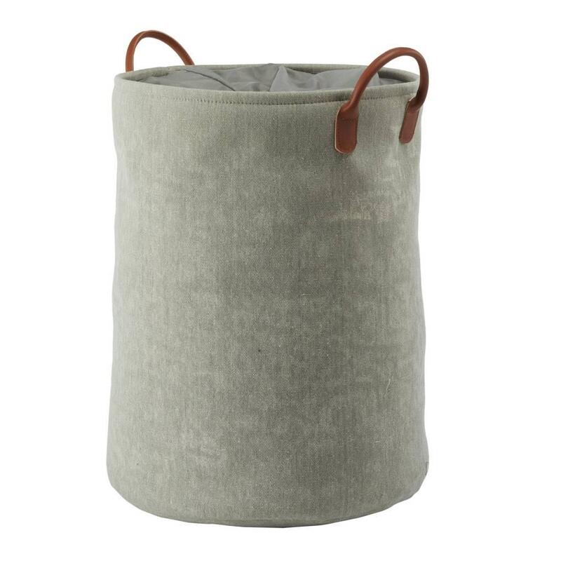 Veļas kaste York, d=420 mm, h=550 mm, 76 l, saga green - Image 1