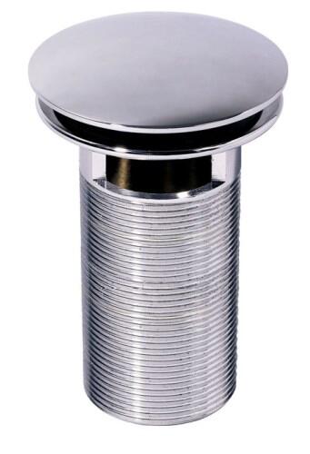Izplūde ar Quick Clac korķi, 1¼ , h=100 mm, hromēts misiņš - Image 1