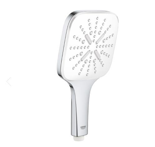 Rokas duša Rainshower SmartActive Cube 130 III, 9.5 l/min, balts/hroms - Image 1
