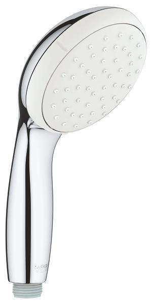 Rokas duša Tempesta 100 I, d=100 mm, hroms/balts - Image 1