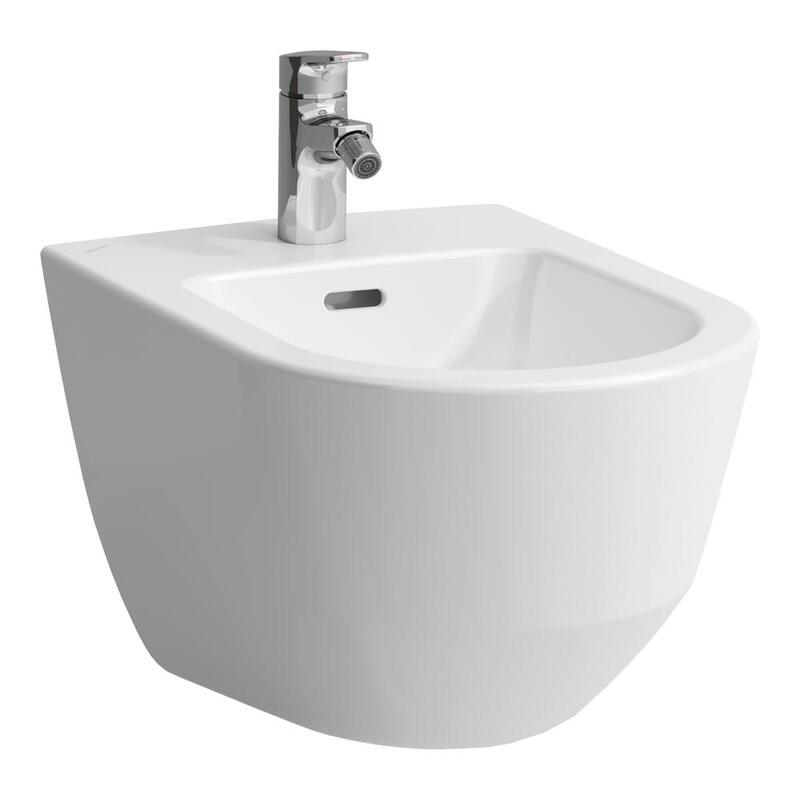 Bidē Pro New, stiprināms pie sienas, 360x530 mm, balts - Image 1