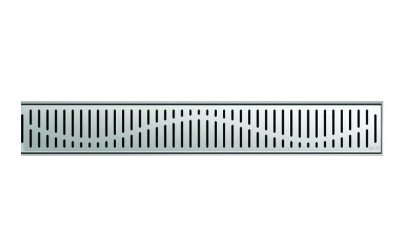 Dušas kanāls ar vertikālo atloku un resti ShowerDrain C Wave, 885 mm, h=92 mm, d=50 mm - Image 1