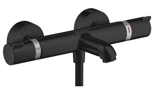 Vannas termostats Ecostat Comfort, matēta melna - Image 1
