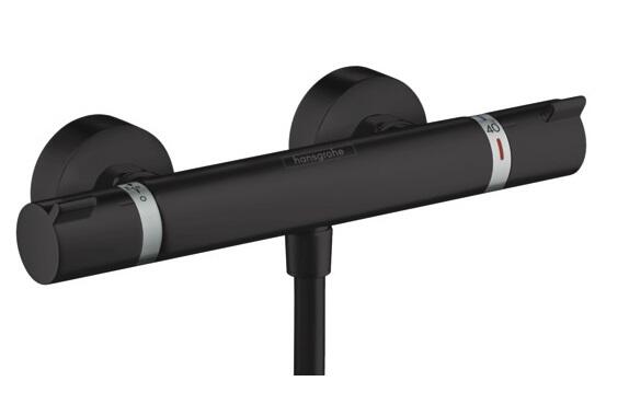 Dušas termostats Ecostat Comfort, matēts melns - Image 1