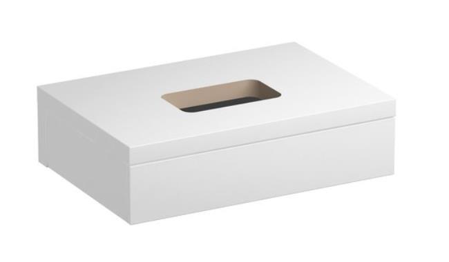 Izlietnes skapītis Formy, 800x550 mm, h=220 mm, balts - Image 1