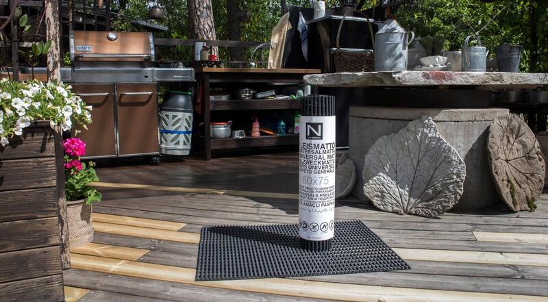 Paklājs UNIVERSAL 600x750 mm, melns - Image 1