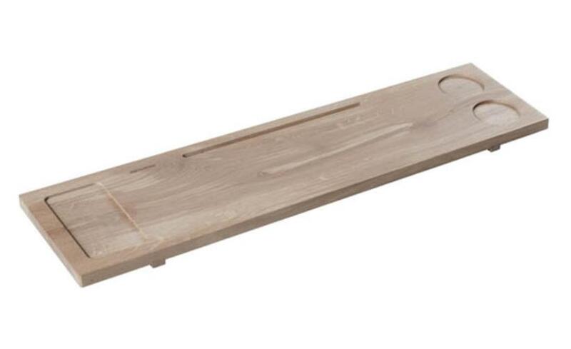 Plaukts pāri vannai Mink, oak - Image 1