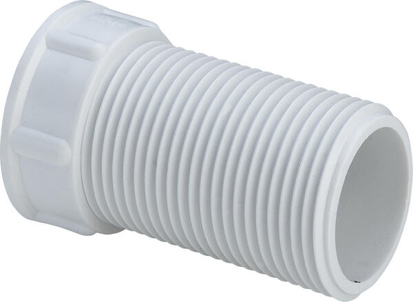 Veļas mašīnas iebūvējamā sifona pagarinātājs, 50 mm, plastmasa, balts - Image 1