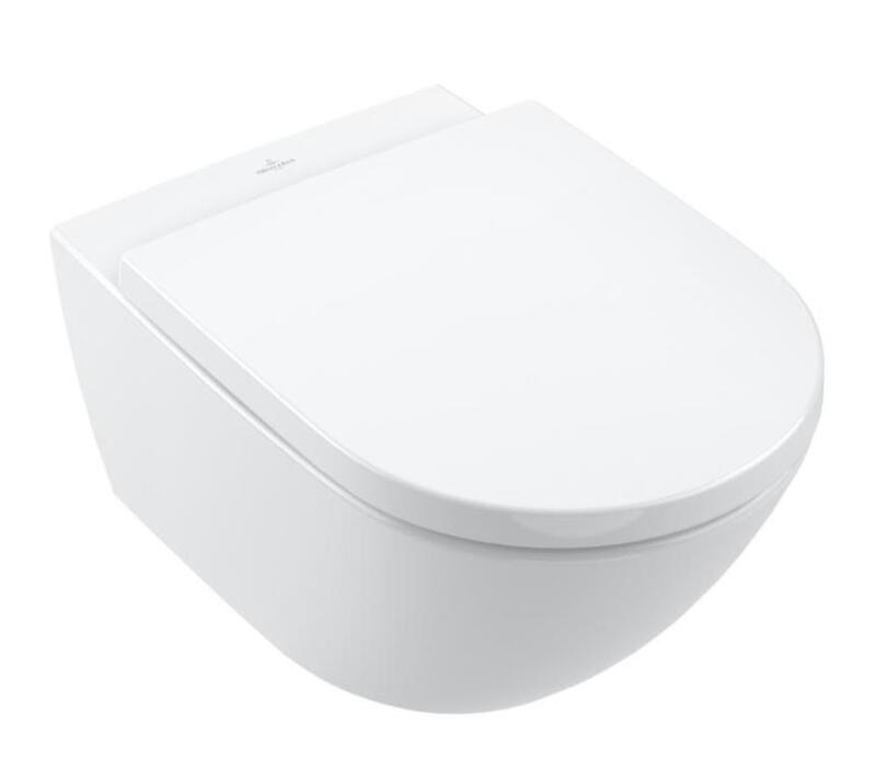 Pods Subway 3.0 Rimless, stiprināms pie sienas, 370x560 mm, TwistFlush, SupraFix, balts - Image 1
