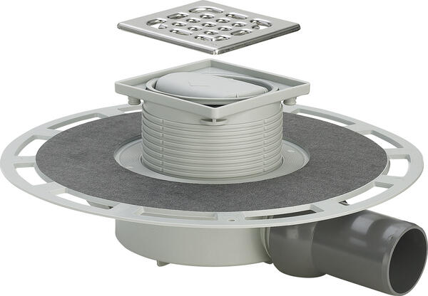 Viega grīdas traps šķidrai hirdroizolācijai, DN50, nesmakojošs, ar inox resti - Image 1