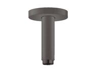 Dušas galvas turētājs S, 100 mm, no griestiem, brushed black chrome