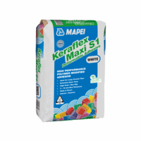 Keraflex Maxi S1 white (C2TE S1) 20kg, elastīga flīžu līme, balta