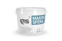 IGIS Makrosfera viegla rupjgraudainā špakteļmasa 1L spainis