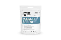 IGIS Makrosfera viegla rupjgraudainā špakteļmasa 17L maiss
